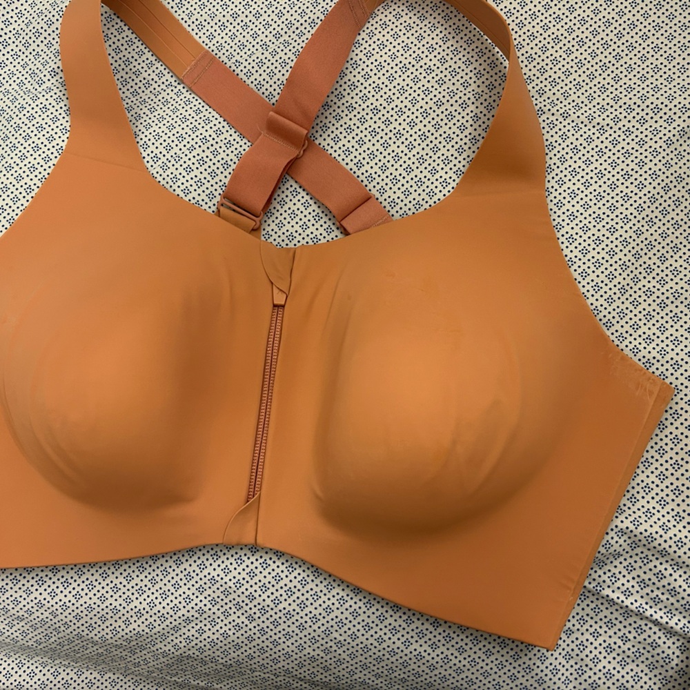 Knix Rust Seamless Bra plus size